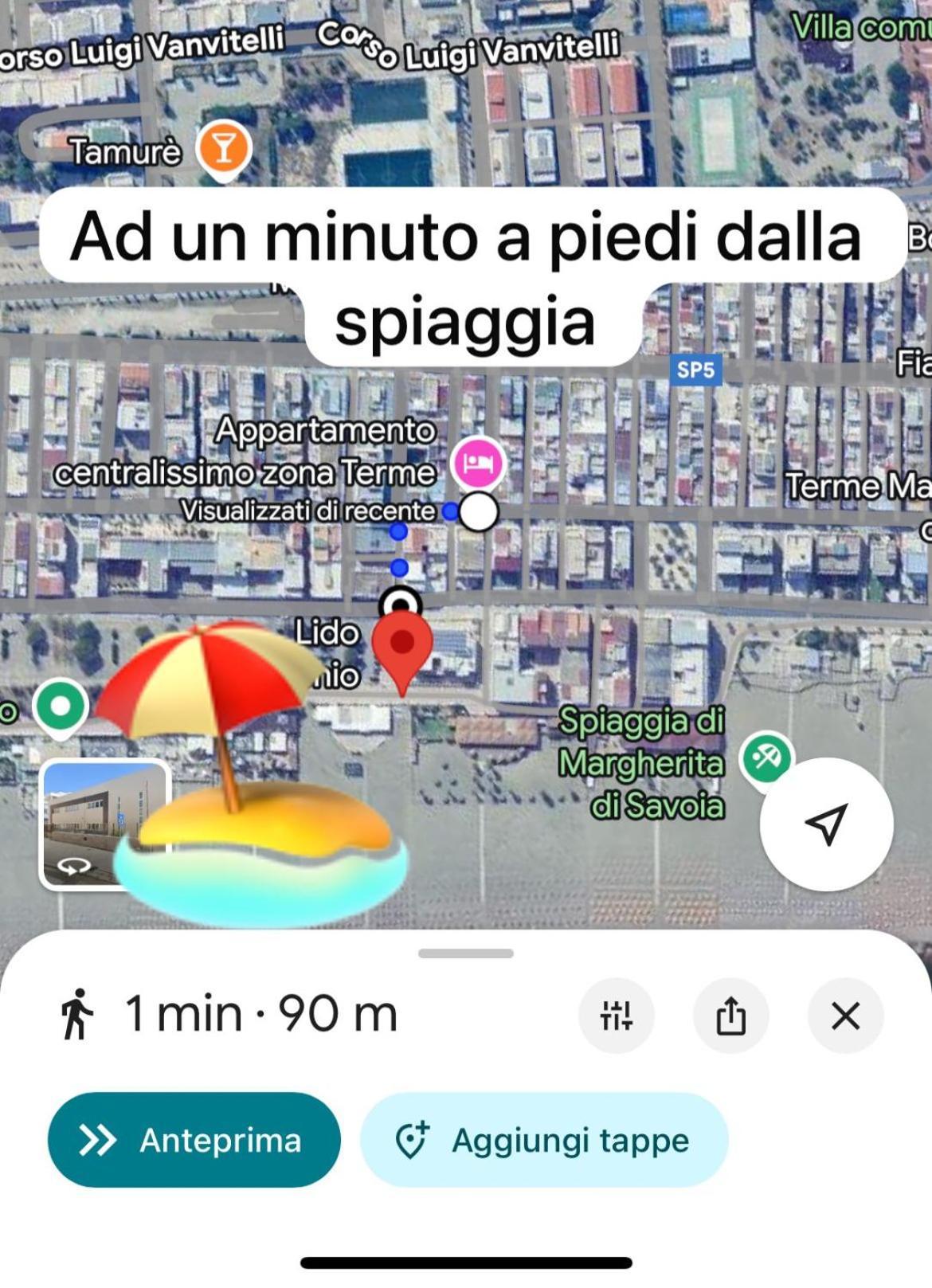 Appartamento Centralissimo Zona Terme Margherita Di Savoia Eksteriør billede